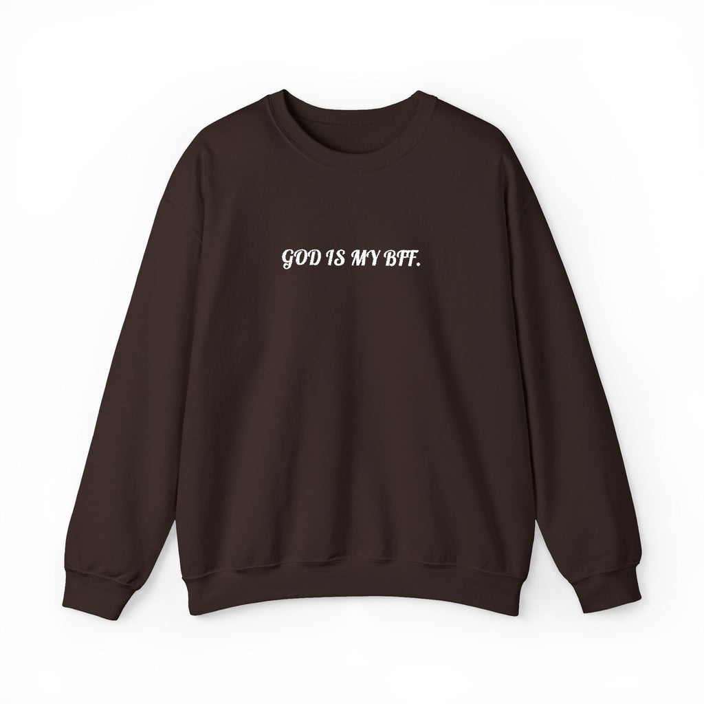 God Is My BFF Embroidered Sweatshirt