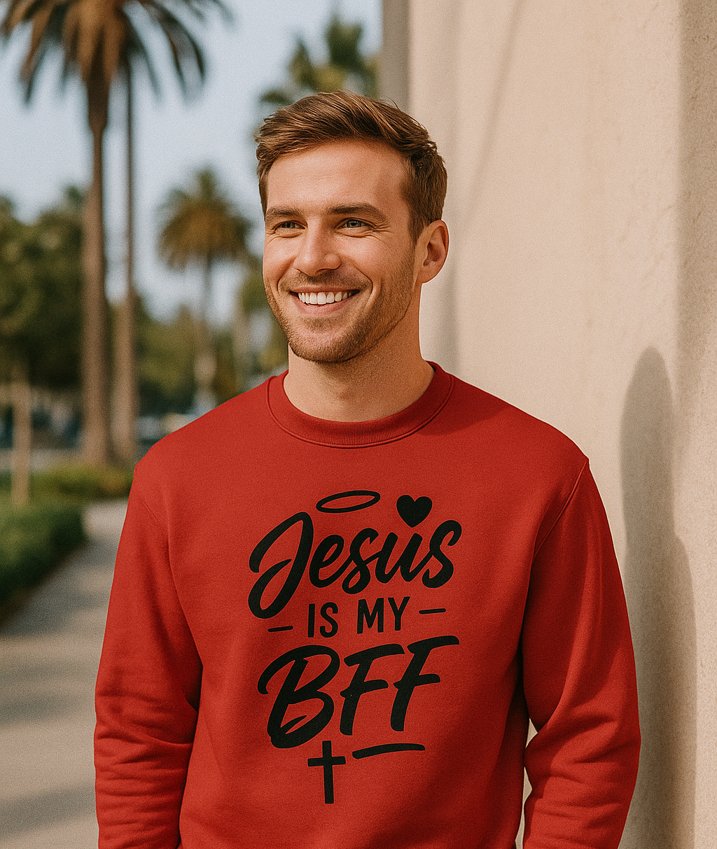 JESUS IS MY BFF™ Crewneck Sweatshirt